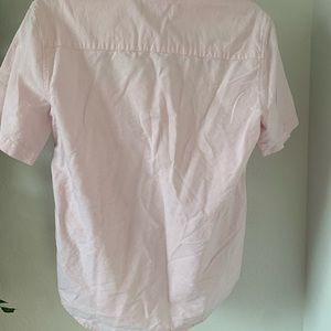 PINK BUTTON UP SIZE M